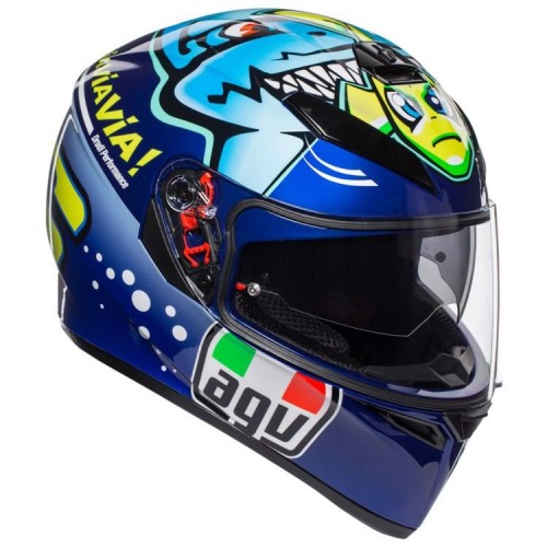 Nón K3 SV AGV ECE V TOP MPLK ASIA FIT ROSSI MISANO 2015 